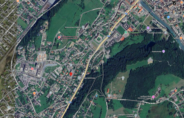 Feldkirch-Tisis: Großzügige 3,5-Zimmer-Wohnung ca. 75 m2 mit kleinem Balkon – nahe LKH & Grenze Liechtenstein