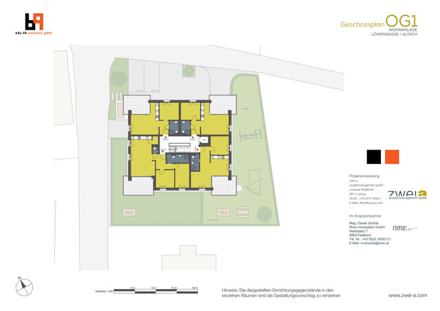 2-Zimmer-Terrassenwohnung - Altach, Löwengasse / Top 5