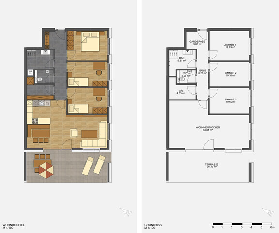4-Zimmer Gartenwohnung in Nüziders