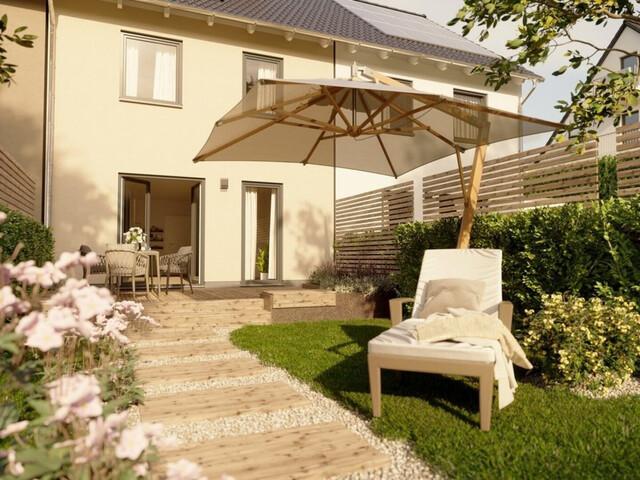 ERSTBEZUG IM MASSIV GEBAUTEN MITTELREIHENHAUS - HAUS 2