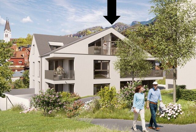 Top 09-HA1  |  IHRE traumhafte 2-Zimmer-Terrassen-Wohnung in Götzis-Steig 18 