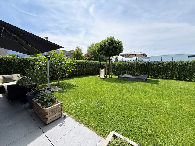 4-Zimmer | Gartenwohnung mit 200 m2 Garten | Provisionsfrei | kleine Wohnanlage | hochwertige Ausstattung