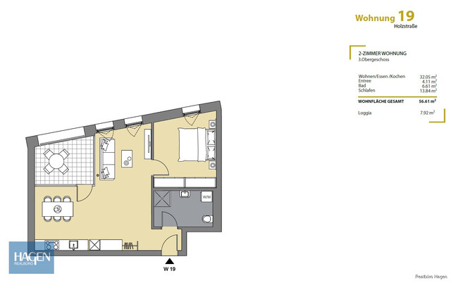 Holzstraße 1 W19– Zeitgemäßes Wohnen im Herzen von Lustenau