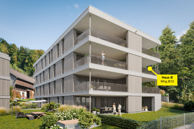 3-Zimmerwohnung mit Terrasse| B10