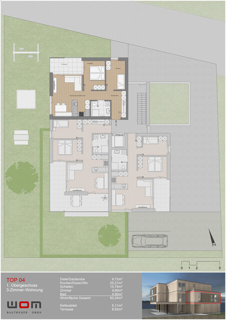 Wohnen am Bodensee - TOP 04 - 3 Zimmer Wohnung