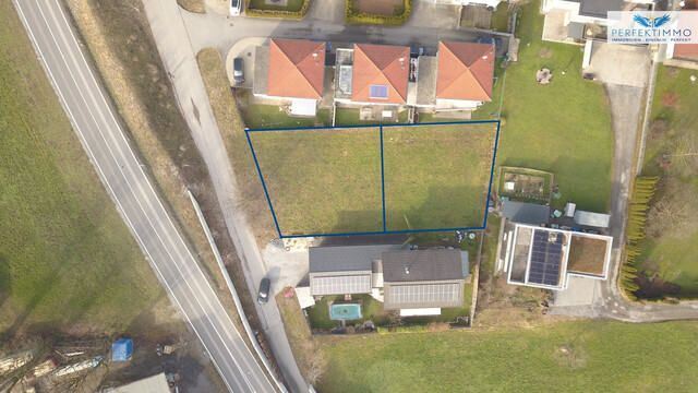 Exklusives Baugrundstück mit Baubewilligung
