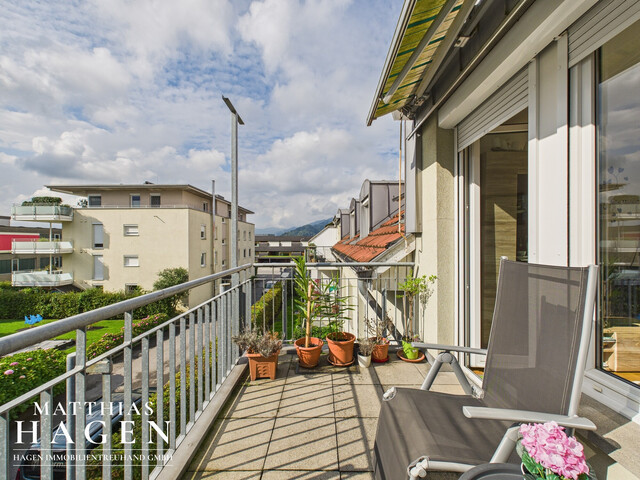 Gemütliche 3-Zimmer-Dachgeschosswohnung in toller Lage in Lustenau