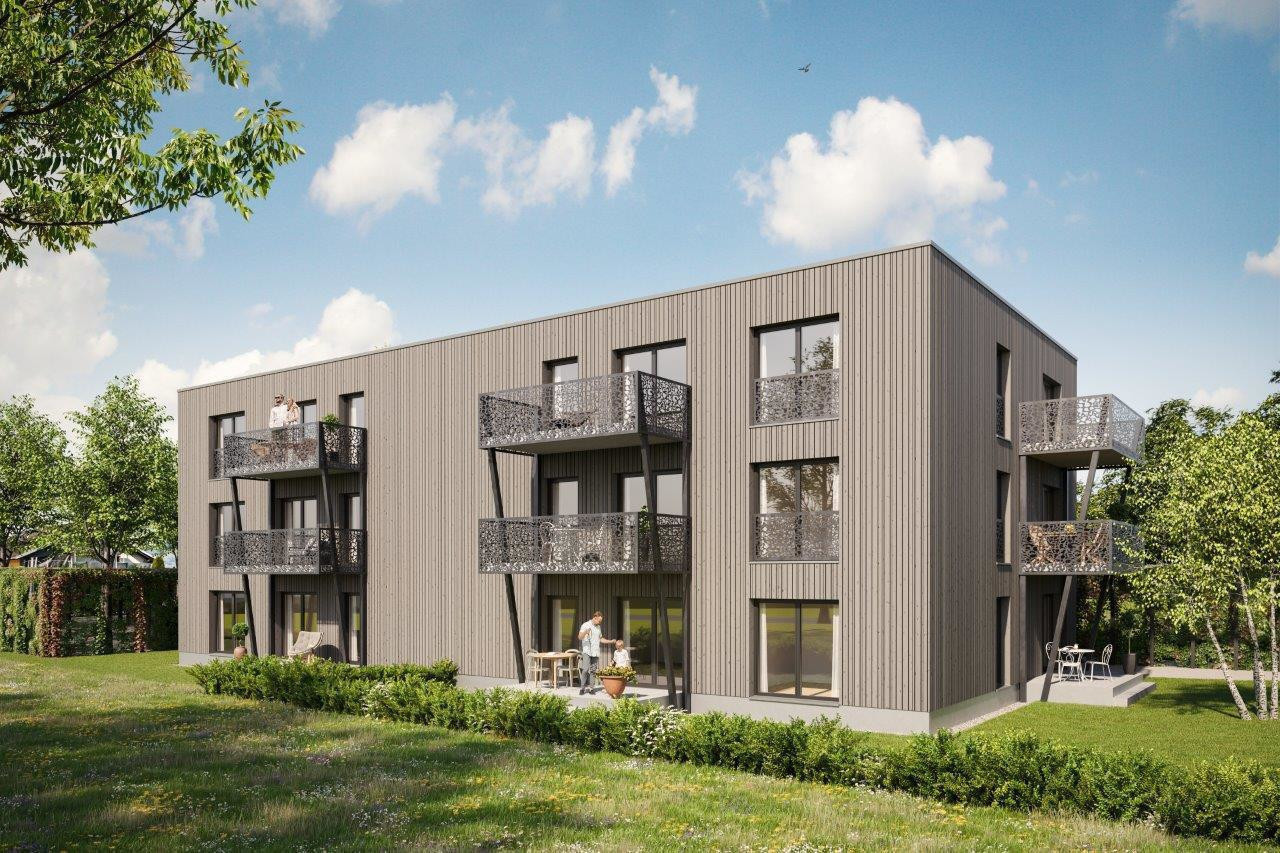 Top 08 Haus 2 bezugsfertig  |  Tolle 2-Zimmer-Eck-Garten-Whg. Marienstraße 10 + 10a in Feldkirch-Gisingen zu verkaufen!