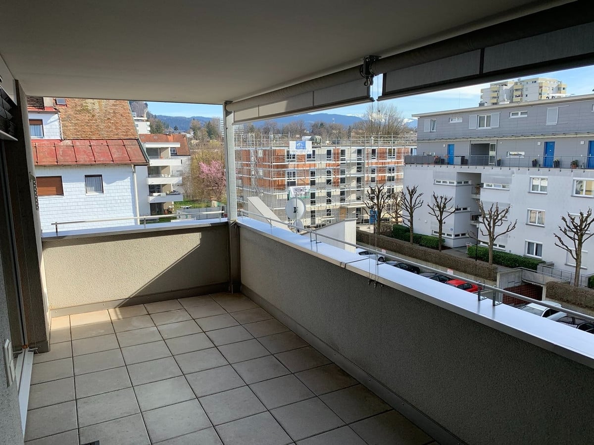Zentrale 3-Zimmer-Wohnung mit sonniger Terrasse & Tiefgarage in Bregenz