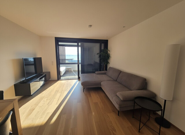 Hochwertige 2-Zimmer-Terrassenwohnung mit direktem Seeblick in Lochau zu vermieten!