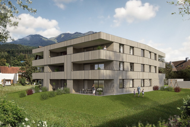 Hochwertige  4- Zimmer Wohnung in Bludesch mit viel Sonne