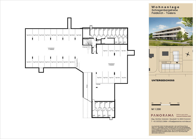 Sonnige, ruhige und stadtnahe 3-Zimmerwohnung (Top W9) in Feldkirch-Tosters