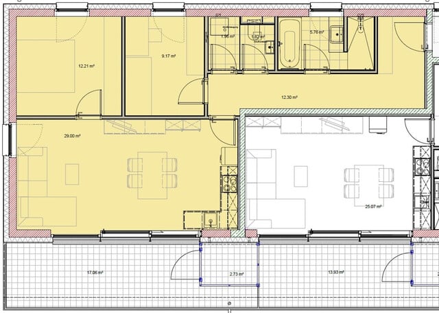 Herrliche 3 Zimmer-Terrassenwohnung in Götzis