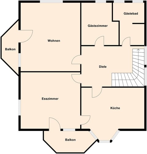 Ästhetische Villa am Stadtrand mit Park