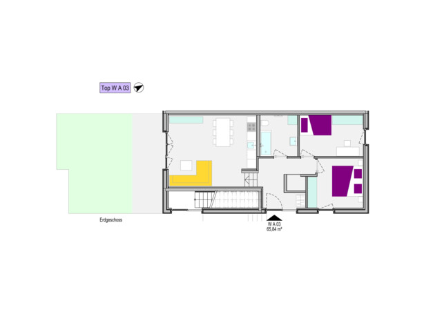 3-Zimmer-Wohnung mit Garten in Nenzing