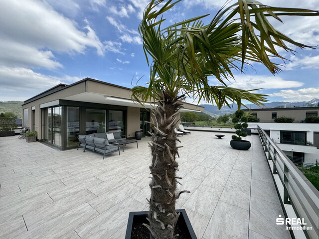Exklusives Penthouse über den Dächern von Koblach – Luxus pur mit 188 m² Panorama-Terrasse!