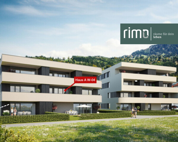 Zentral und sonnig wohnen in der schönen Wohngemeinde Ludesch - Neuwertige 2-Zi Wohnung mit Balkon & Garage