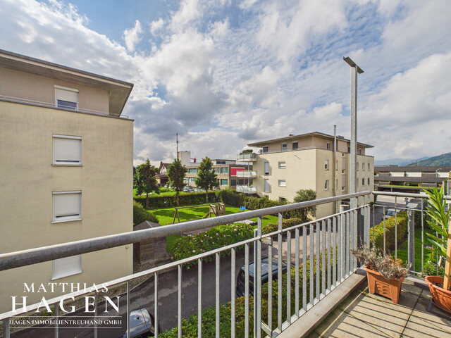 Gemütliche 3-Zimmer-Dachgeschosswohnung in toller Lage in Lustenau