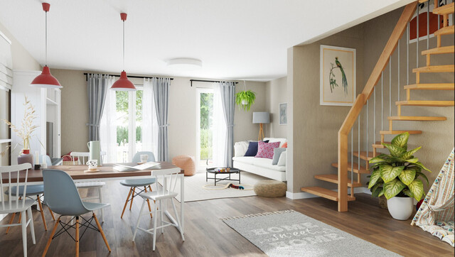 Neubau Rankweil: Modernes Reihenmittelhaus mit Garten und Megawohnfläche! Haus 1