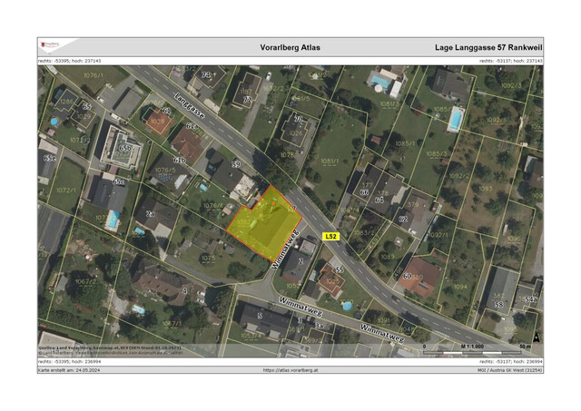 Neubau Rankweil: Modernes Reihenmittelhaus mit Garten und Megawohnfläche! Haus 1