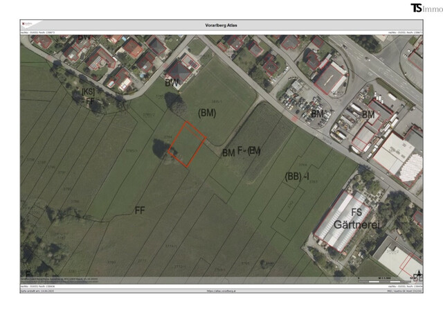 Nenzing Heimat - Grenze zu Frastanz: Sonniges Grundstück 600 m2 – unverbaubare Aussicht inklusive