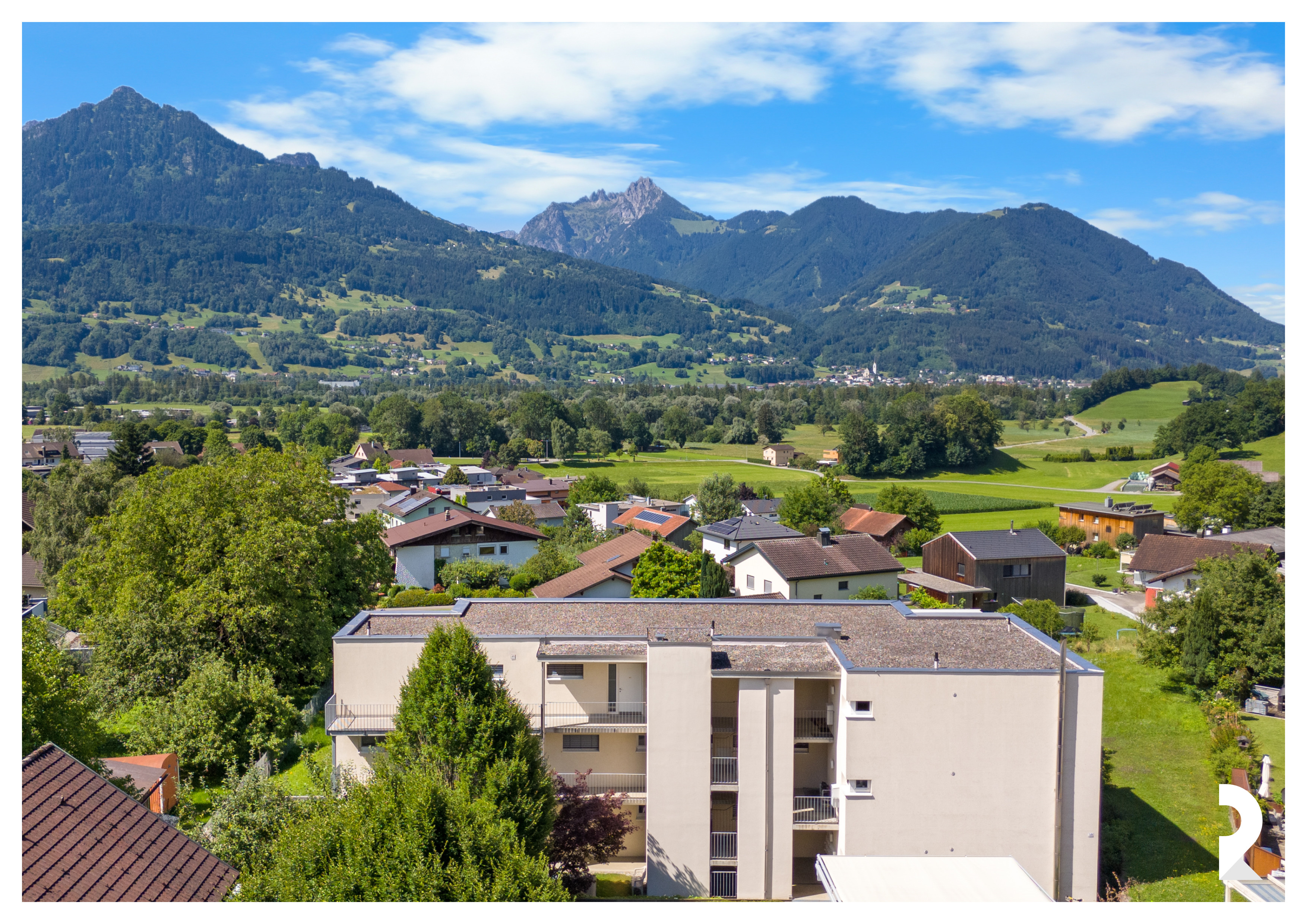 ATTRAKTIVE ANLEGERWOHNUNG MIT GARTEN & BERGBLICK IN SATTEINS
