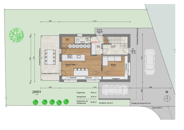 Moderner Wohntraum in Meiningen: Stilvolles Einfamilienhaus in Ziegel-Massivbauweise mit Weitblick