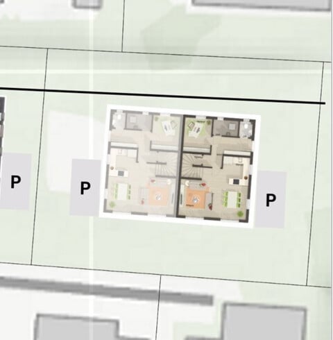 Charmante Doppelhaushälfte in Lustenau: Erstbezug, 5 Zimmer, Garten, Terrasse, 1x Stellplatz  - mit min. 120.000,- Wohnbauförderung! ( Haus B - rechts)