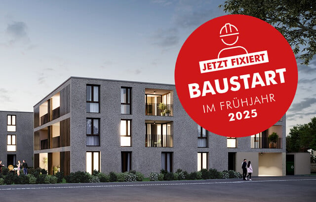 Fixer Baustart Frühjahr 2025: 3-Zimmer Dachgeschosswohnung | Perfekt für Paare | Wohnbauförderung (Top A08)