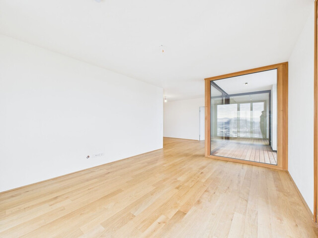 Helle, großzügige 2-Zimmer-Wohnung mit einmaligem Blick übers Rheintal