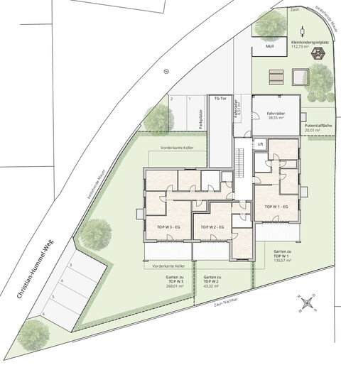 3-Zi-Terrassenwohnung TOP 5 in Nenzing, Christian-Hummel-Weg 14
