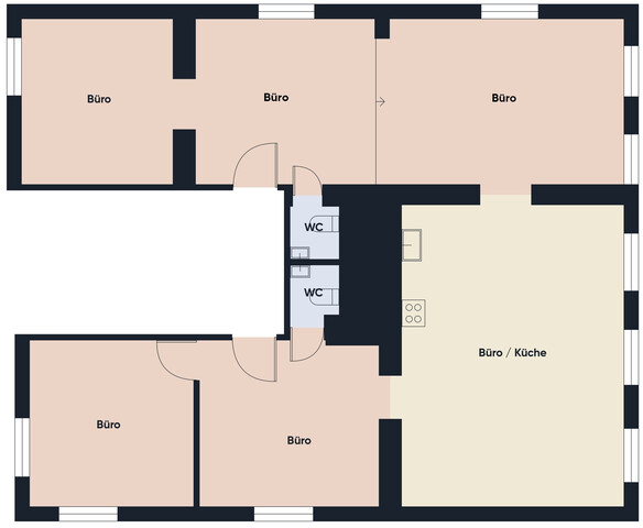 Think Big – Start Classy: Bürofläche mit Weitblick