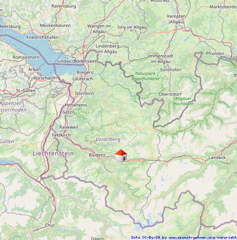 Ländliche idylle mit Privatsphäre und imposantem Panorama am Fuße des Arlberg