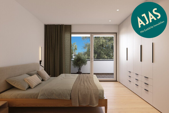 Exklusives 3-Zimmer-Penthouse mit riesiger Dachterrasse im Zentrum von Hard - Erstbezug!