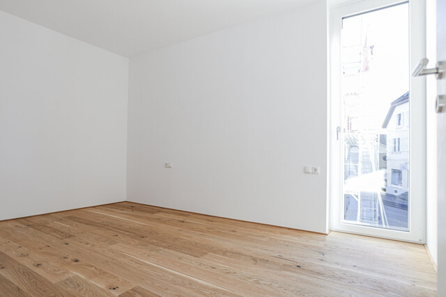 Exklusives 3-Zimmer-Penthouse mit riesiger Dachterrasse im Zentrum von Hard - Erstbezug!