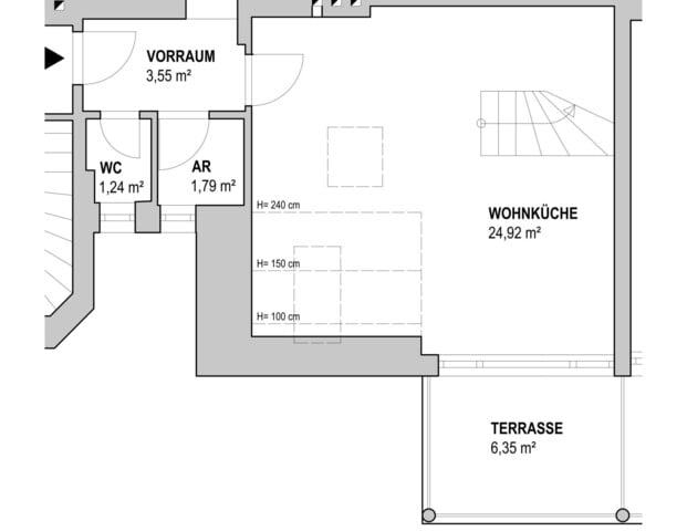 Traumhaftes Wohnen mit 4 Terrassen