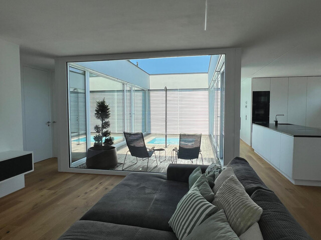Exklusiver Designer-Bungalow mit Atrium, Wellnessbereich und hochwertiger Ausstattung in ruhiger Lage von Fußach - Privatverkauf – Provisionsfrei