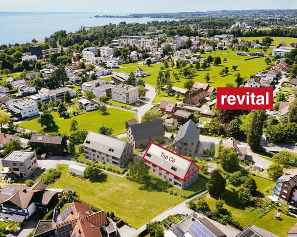 Dachgeschosswohnung mit Fernblick am Funkenweg - Ruhelage im Zentrum - Seenähe! - Top C6