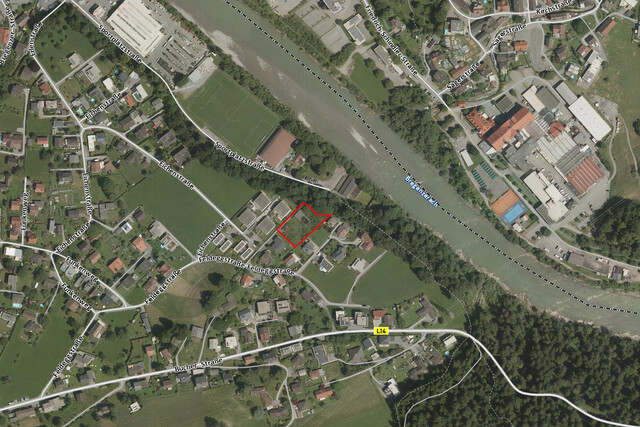 Lebensqualität an der Ache: Großzügiges Baugrundstück in Wolfurt für Ihr Herzensprojekt