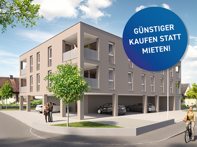 Großzügige 2-Zi-Wohnung mit riesigem Garten