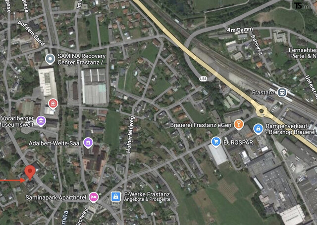 Frastanz: 3-Zimmer-Terrassen-Wohnung ca. 69 m2 - Terrasse ca. 16 m2