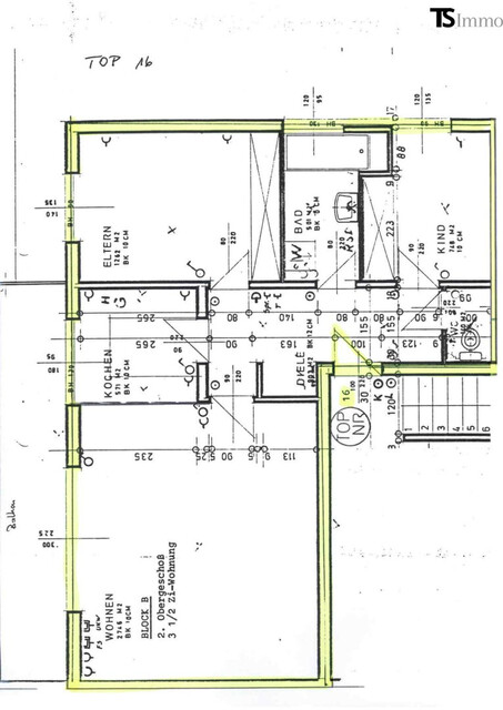 Frastanz: 3-Zimmer-Terrassen-Wohnung ca. 69 m2 - Terrasse ca. 16 m2