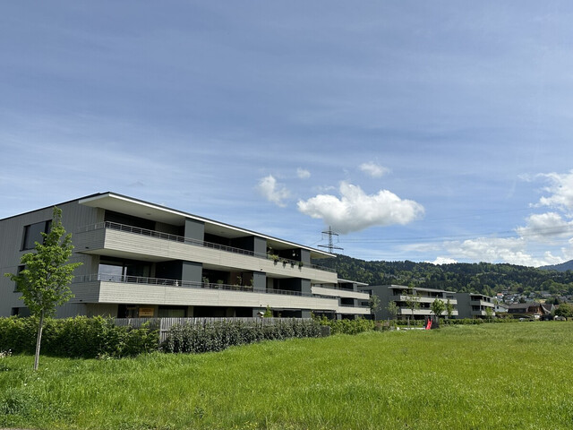 Sehr schöne 2-Zimmer-Wohnung mit großzügiger Terrasse in ruhiger Lage in Wolfurt