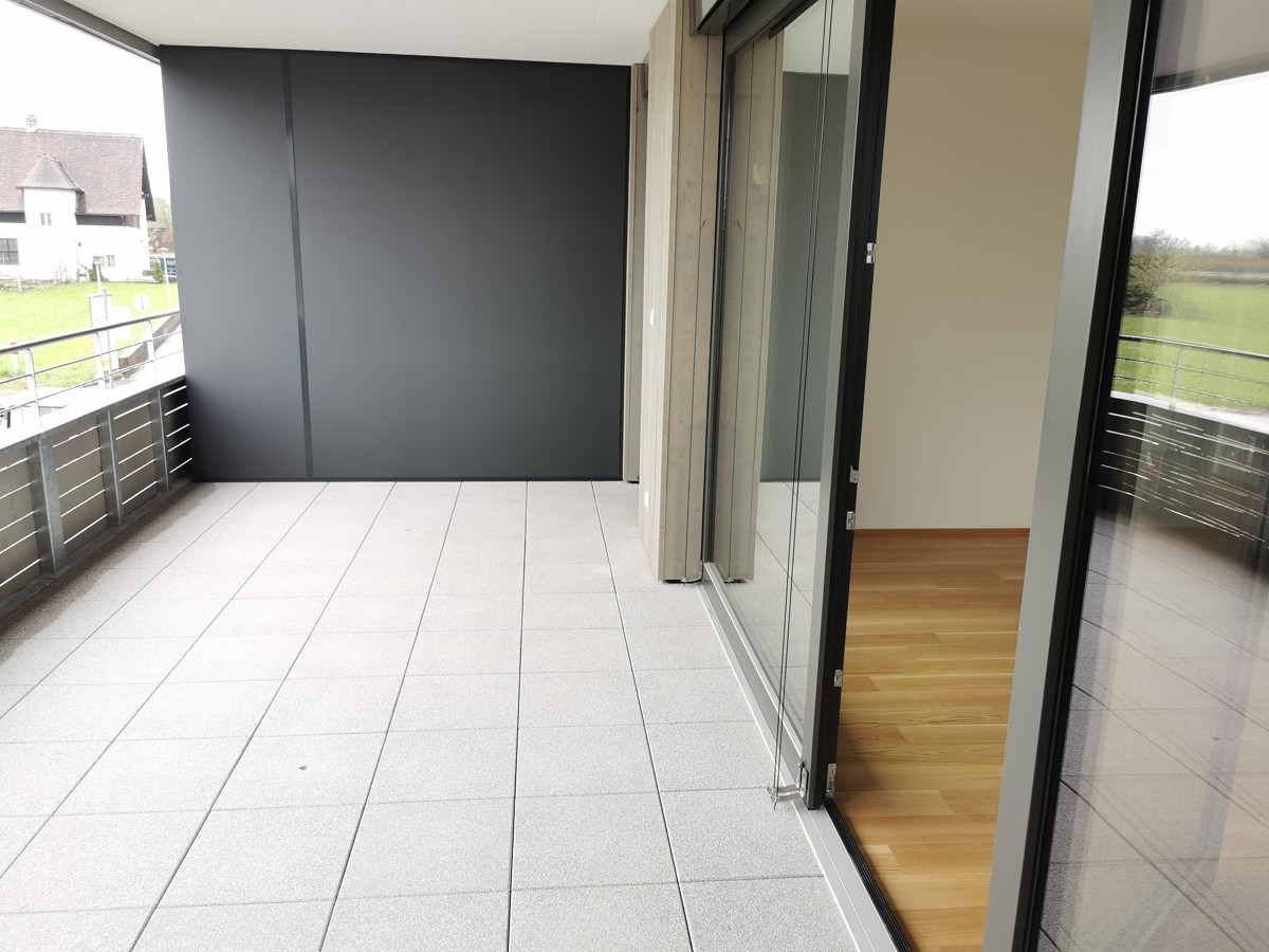 Sehr schöne 2-Zimmer-Wohnung mit großzügiger Terrasse in ruhiger Lage in Wolfurt