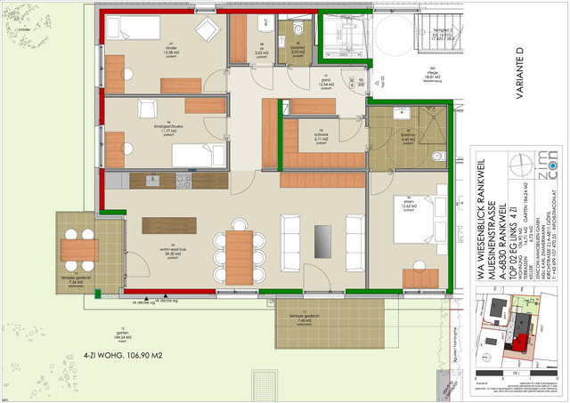 4 Zi-Gartenwohnung Top 2 inkl. 155.000,- Wohnbauförderung