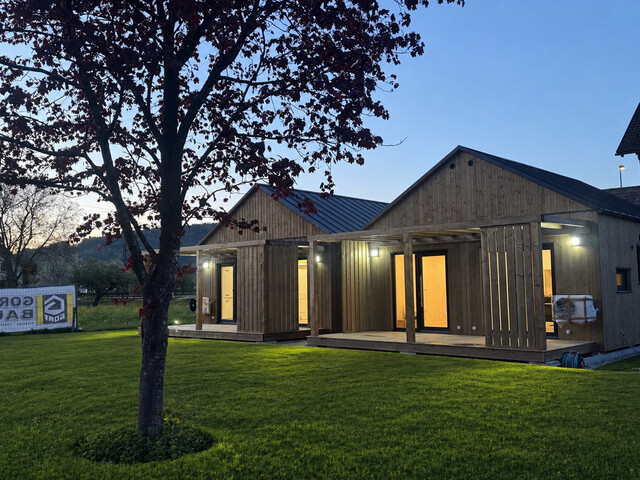 Einfamilienhaus mit Terrasse, Garten, Parkplatz - Ökologisches leistbares Haus inklusive Grundstück
