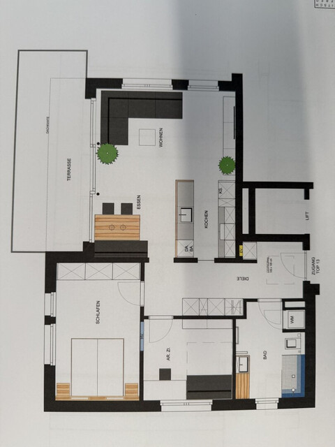 Stilvolle, lichtdurchflutete Architektenwohnung im schönen Bregenz mit sehr guter Lage und hochwertiger Ausstattung