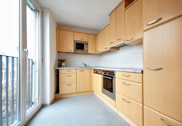 Zentral gelegene 2-Zimmer-Dachgeschosswohnung