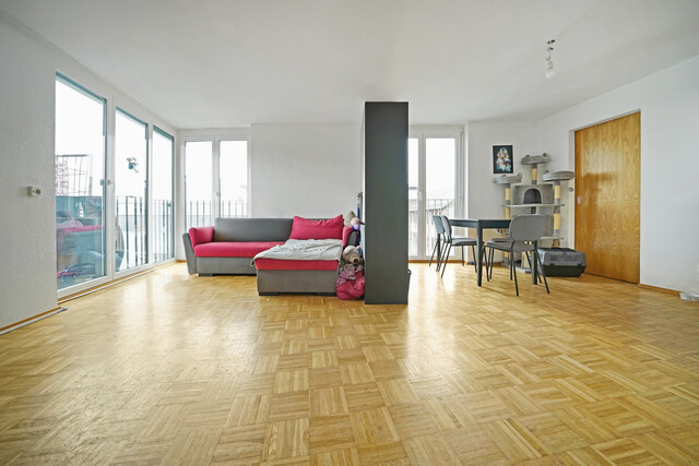 Zentral gelegene 2-Zimmer-Dachgeschosswohnung