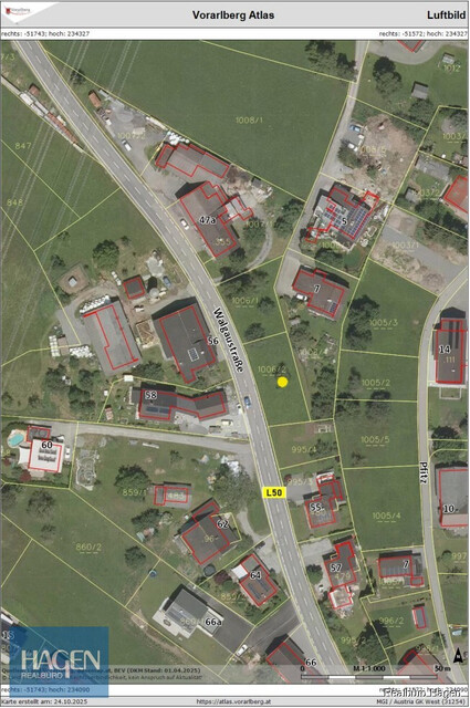 Attraktives Baugrundstück in Göfis – ca. 527 m² für individuelle Gestaltung